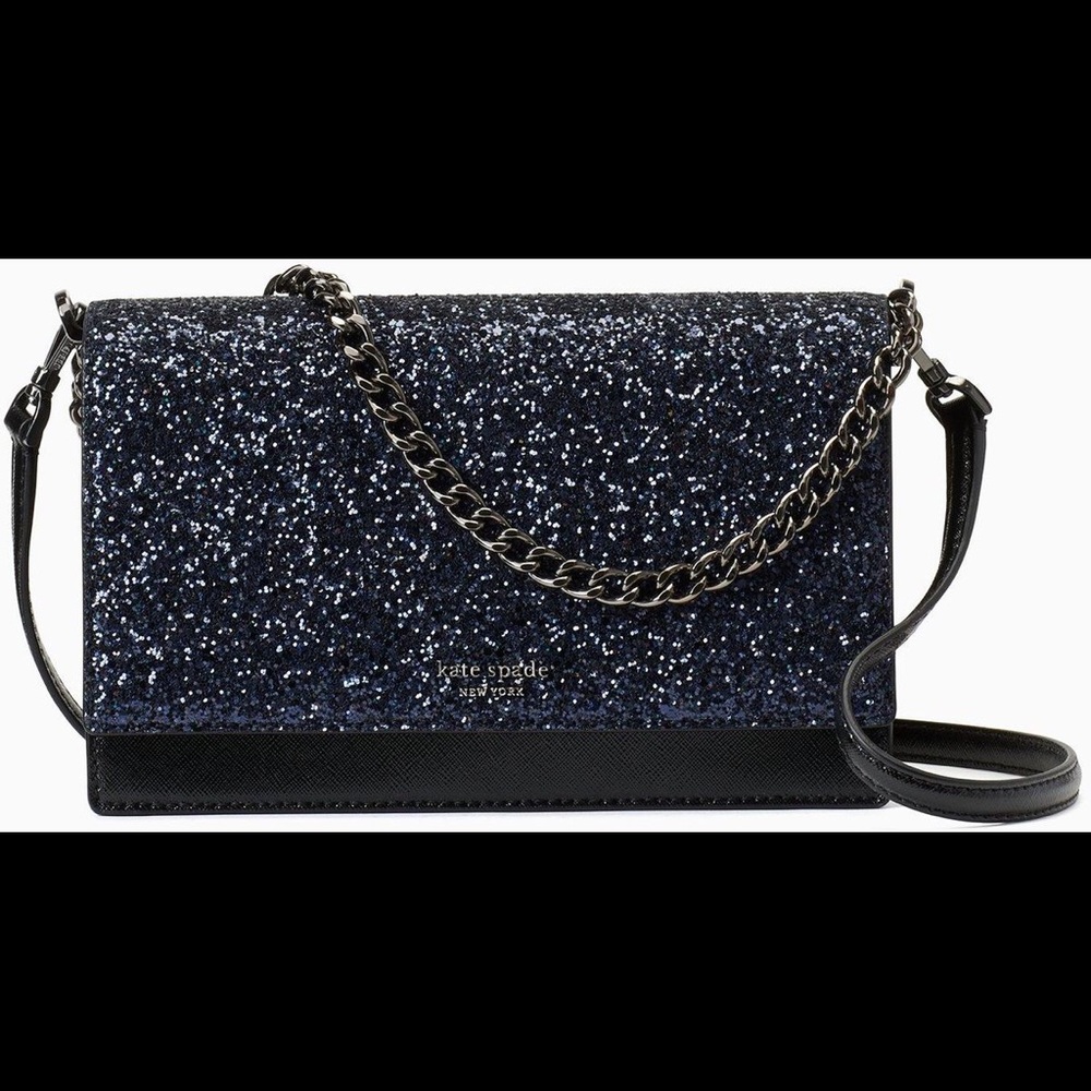 π Kate β οΈ Cameron Glitter Convertible Crossbody - Picture 3 of 7